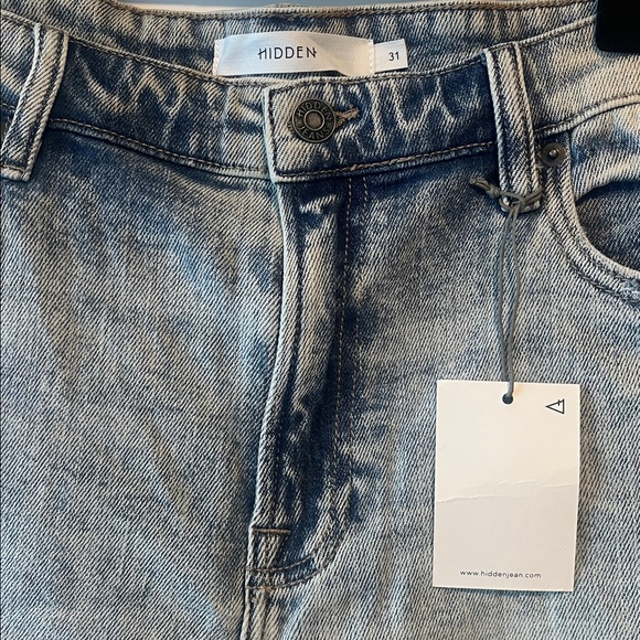 Hidden Bailey Highrise Boyfriend Distressed Jean - Picture 2 of 6